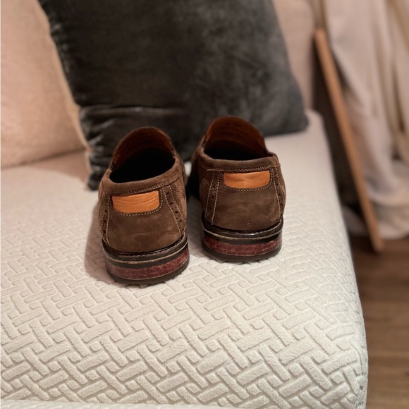 JOHNSTON & MURPHY Brown SUEDE PENNY LOAFER 20-3688 Size 8.5 - Picture 5 of 8